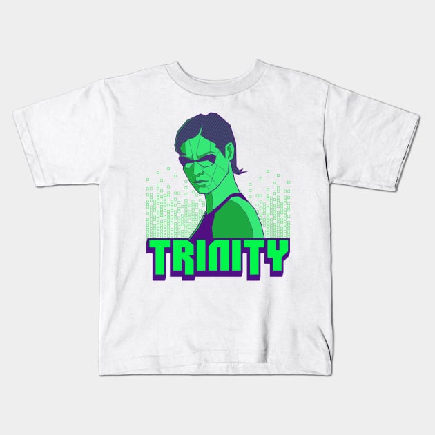 Trinity Kids T-Shirt by Yexart
